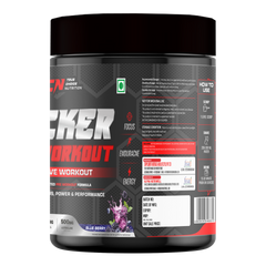 TCN Hacker Pre-Workout 140Gm, Blueberry