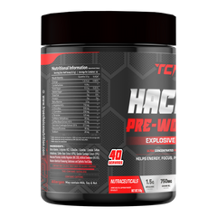 TCN Hacker Pre-Workout 140Gm, Mango