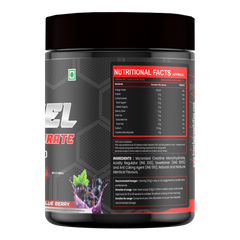 TCN Creafuel Creatine Monohydrate Ultra Pure HPLC- Tested 250Gm, Blueberry