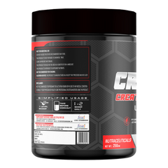 TCN Creafuel Creatine Monohydrate Ultra Pure HPLC- Tested 250Gm, Lemon