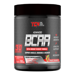 TCN Advanced BCAA Intra Workout Recovery Formula (360Gm, Fruit Punch)